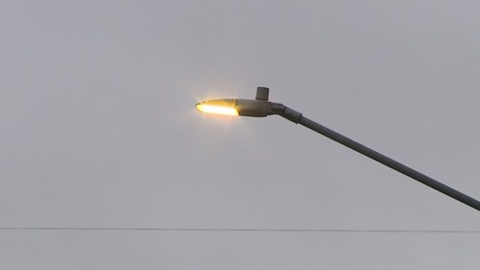 В Базилевке частично восстановили уличное освещение