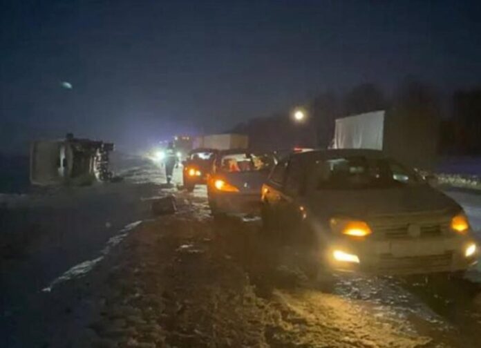 Стали известны подробности массовой аварии в Башкирии, где пострадали двое детей