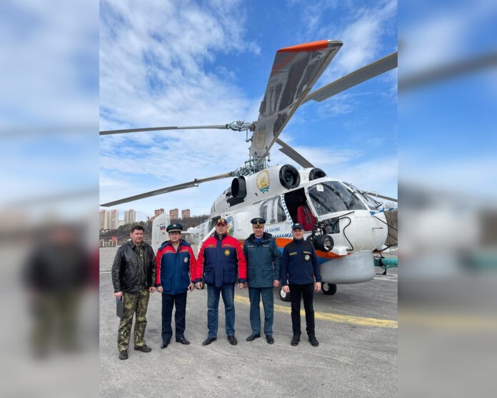 Башкирские спасатели протестировали новый вертолет