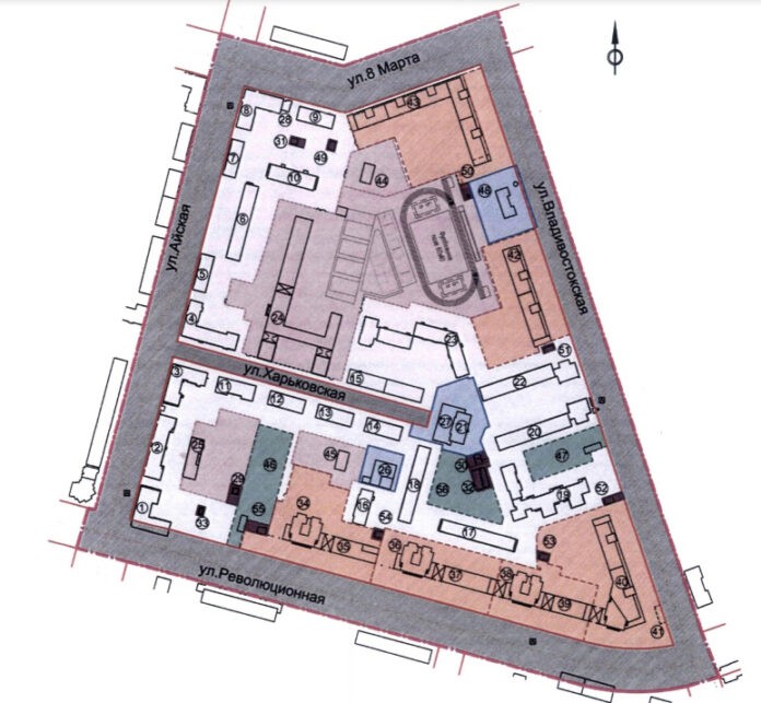 В центре Уфы появится жилой комплекс из шести многоэтажек