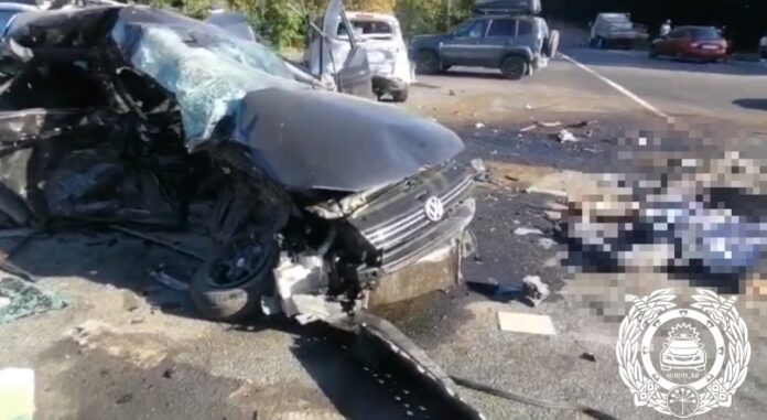 В Башкирии в массовом ДТП погибли 36-летний водитель и 17-летний пассажир