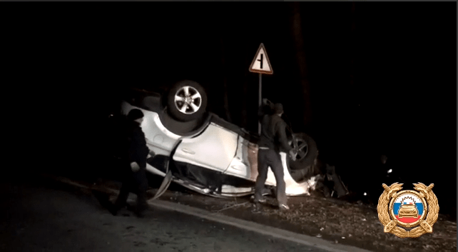 В Башкирии водитель «Toyota» скончался в перевернувшемся авто