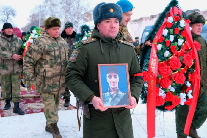 В Башкирии прошли похороны Александра Казакова, погибшего в ходе СВО