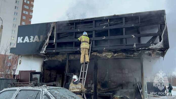 В Уфе скончался один пострадавший при пожаре в кафе в Затоне