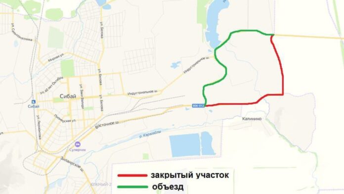 В Башкирии закрыли участок на трассе Магнитогорск – Ира