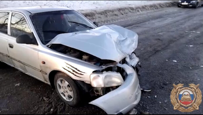 В Башкирии в ДТП пострадали водители «Лады Гранты» и «Hyundai Accent»