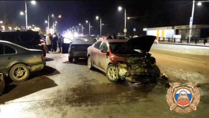 В Уфе водитель без прав устроил ДТП с пострадавшими на Набережной