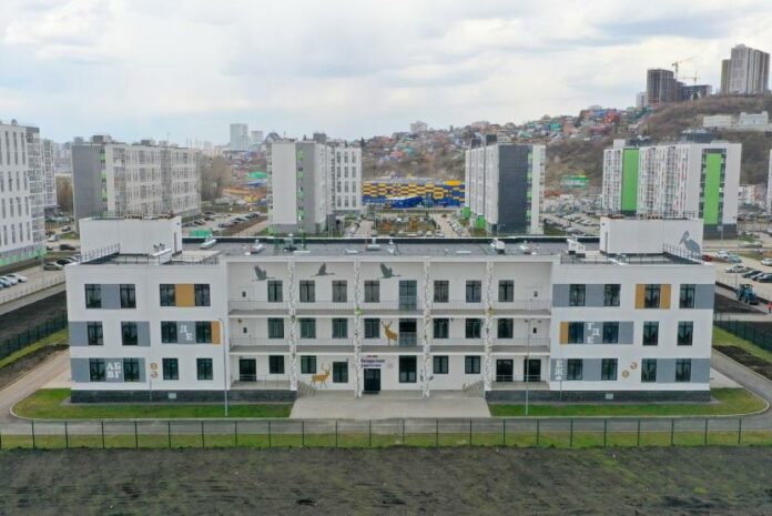 В Уфе в Кузнецовском Затоне открыли детсад на 260 мест