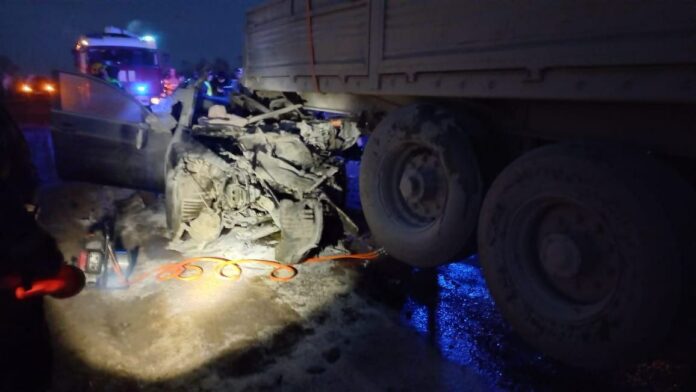 В Башкирии 29-летний водитель «Мазда-6» погиб в ДТП с фурой «Вольво»