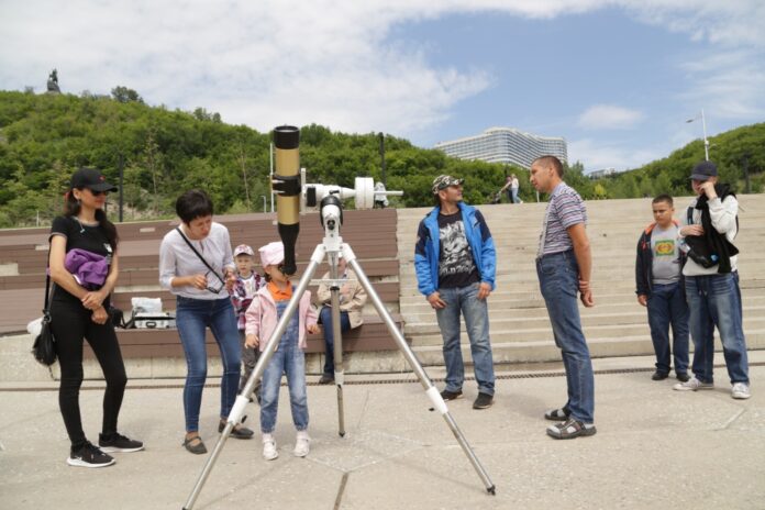 В Уфе всем желающим покажут Солнце в телескоп с необычного ракурса