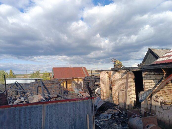Пожар из-за горелки в Башкирии случился в момент, когда ребенок остался без присмотра
