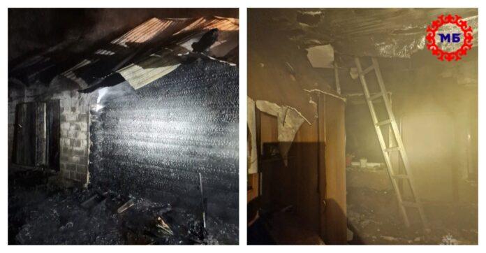 В Башкирии в доме многодетной семьи произошел пожар