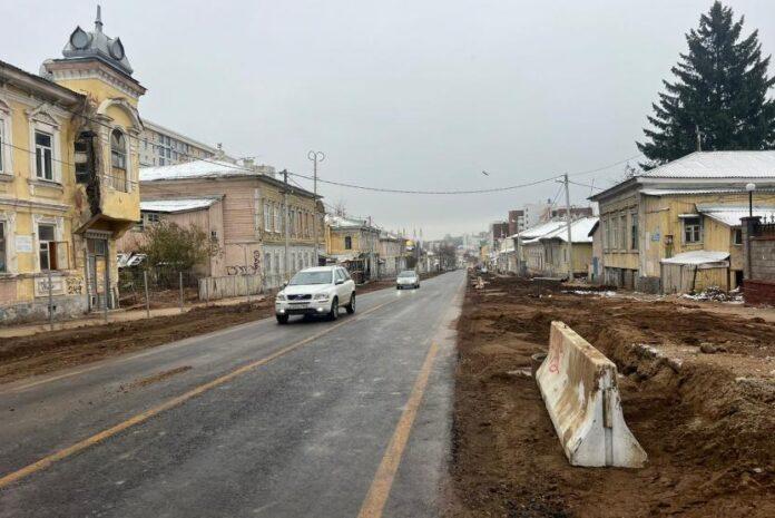 В Уфе открыли движение по улице Октябрьской революции