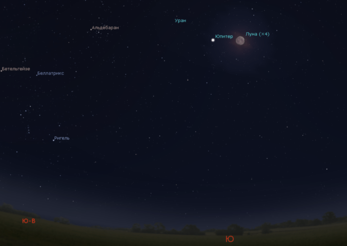 В ночь лунного затмения 29 октября произойдет необычное явление в небе Башкирии