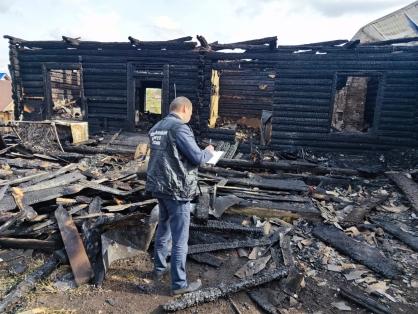 СК Башкирии возбудил уголовное дело по факту пожара в селе Зилаир