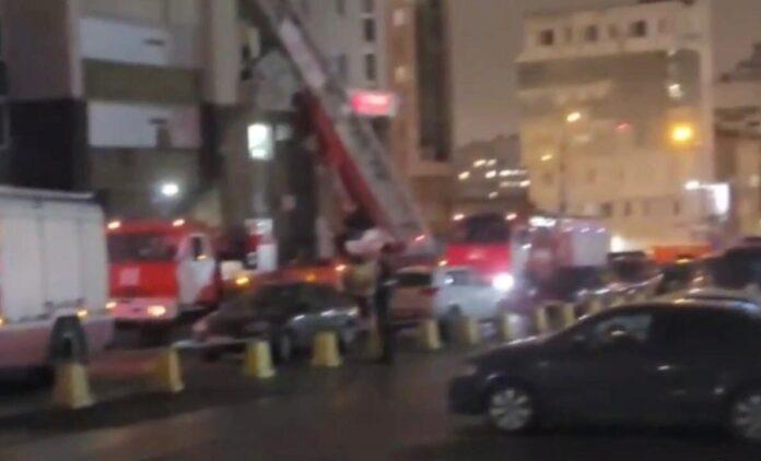 В Уфе из-за пожара в доме по улице Менделеева на 16 этаже спасли ребенка