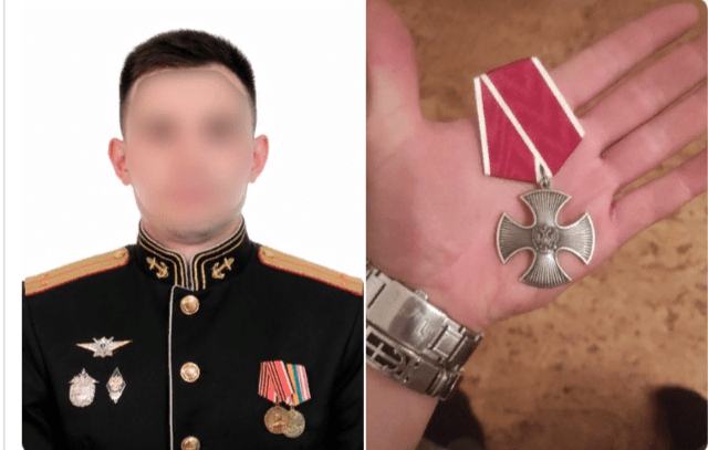 Участник СВО из Башкирии с позывным Коба получил Орден Мужества