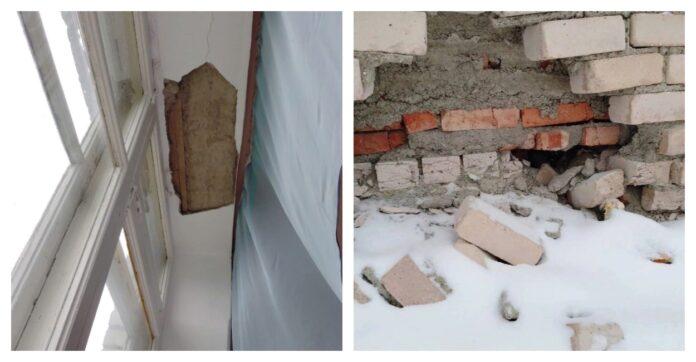 В Башкирии закрыли школу из-за треснувших потолков и стен