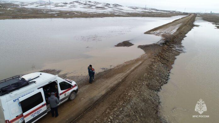 В Башкирии за сутки поступило 11 сообщений о подтоплении талыми водами