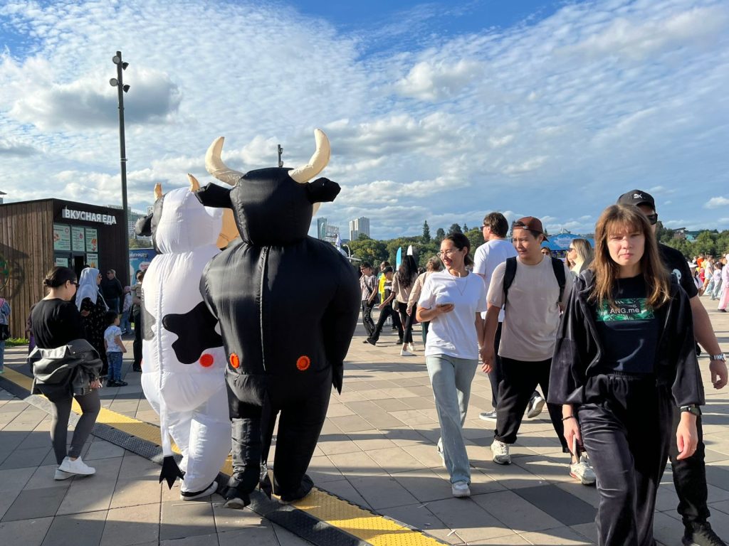 В Уфе в 13-ый раз открылся фестиваль «Молочная страна»